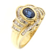 Anello Fanton Gioielli Donna ANELLI ZAFFIRO in Oro giallo Zaffiro 1.05 Ct FG40016795 - FG40016795